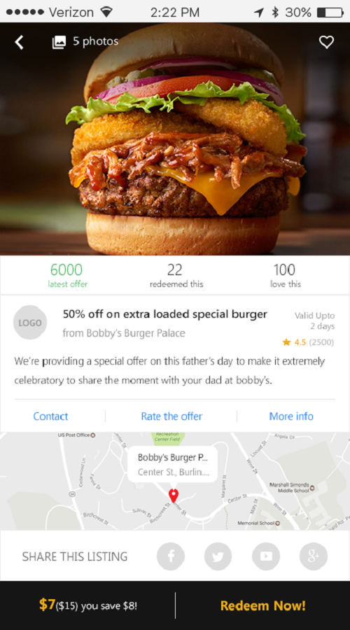 Burlington Buzz - Local Offers Curation App screenshot 10